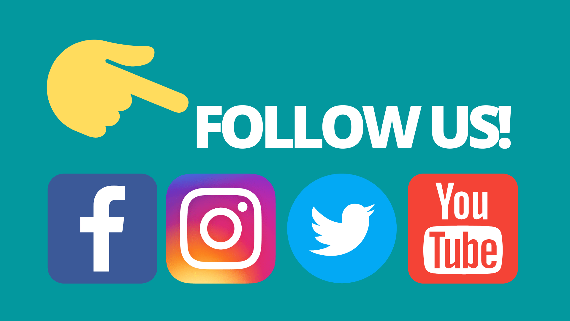 FOLLOW US!