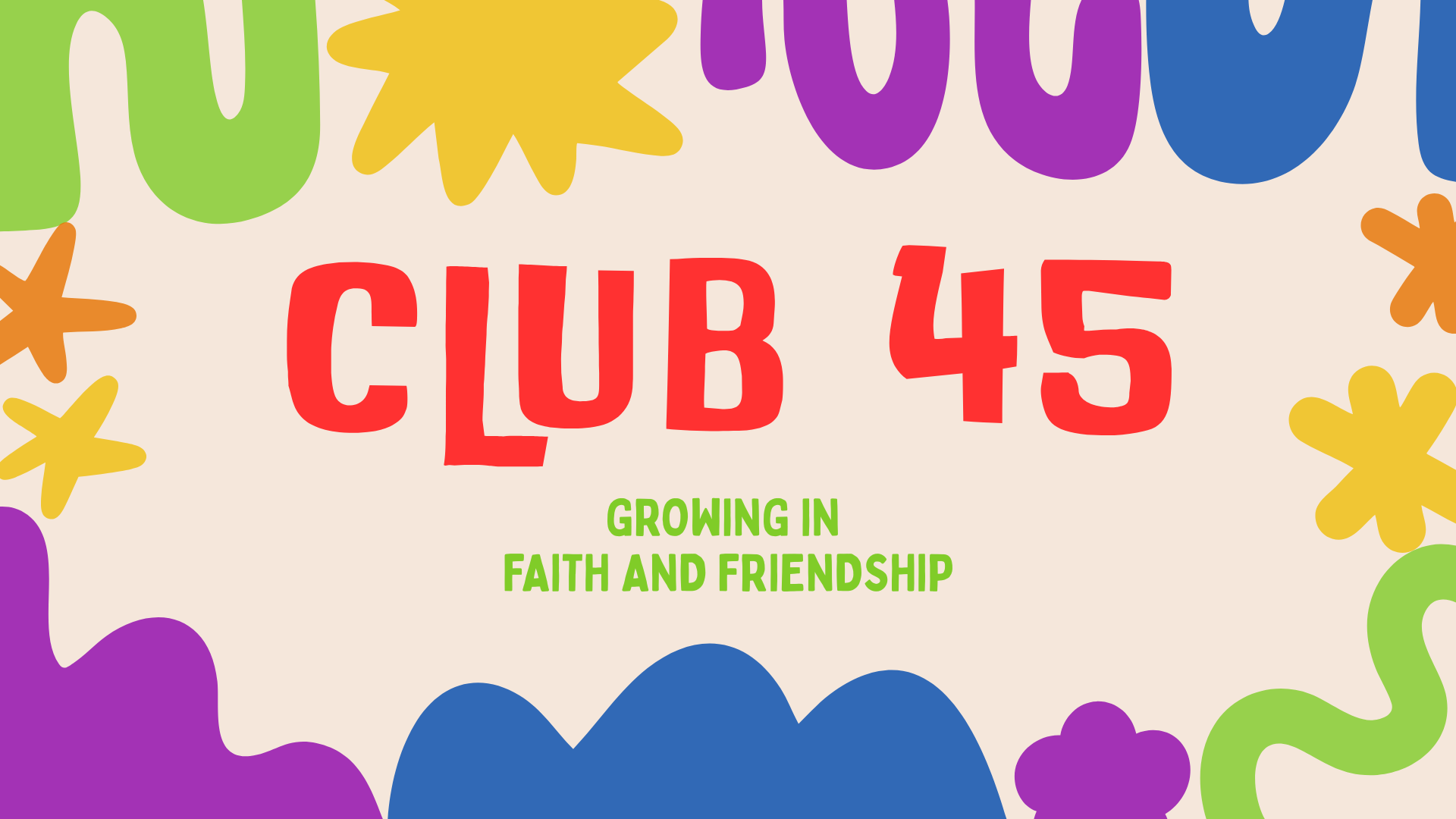CLUB 45 New logo